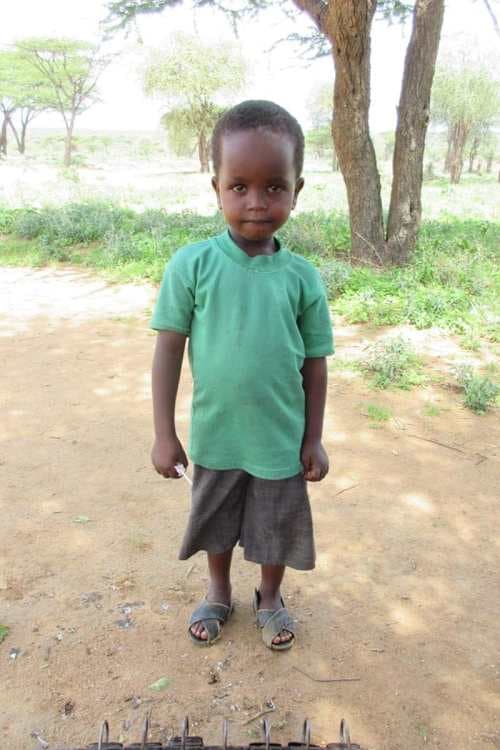 An unsponsored boy named Fabian from Kenya who lives in an AIDS-affected area and has waited 399 days for a sponsor.