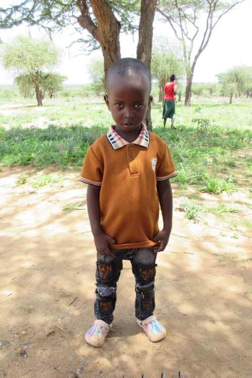 An unsponsored boy named Calvin from Kenya who lives in an AIDS-affected area and has waited 399 days for a sponsor.
