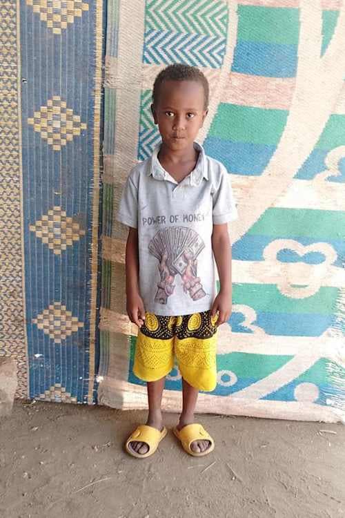 An unsponsored boy named Leuel from Ethiopia who lives in an AIDS-affected area, is vulnerable to exploitation and has waited 423 days for a sponsor.