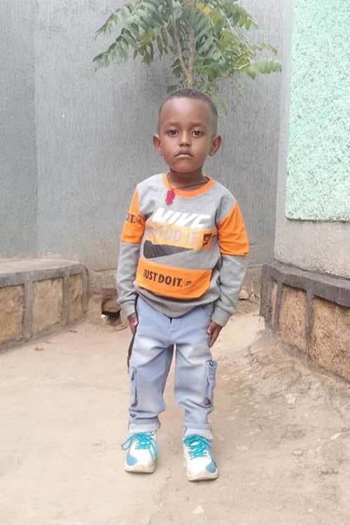 An unsponsored boy named Bisrat from Ethiopia who lives in an AIDS-affected area, is vulnerable to exploitation and has waited 462 days for a sponsor.