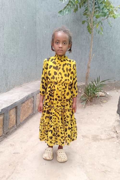 An unsponsored girl named Edele from Ethiopia who lives in an AIDS-affected area, is vulnerable to exploitation and has waited 462 days for a sponsor.