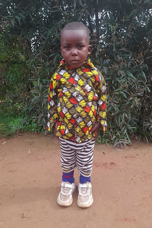 An unsponsored boy named Elie from Rwanda who lives in an AIDS-affected area, is vulnerable to exploitation and has waited 385 days for a sponsor.