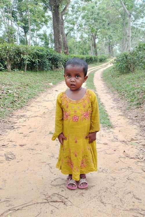 An unsponsored girl named Rukmonia from Bangladesh who is vulnerable to exploitation and has waited 427 days for a sponsor.