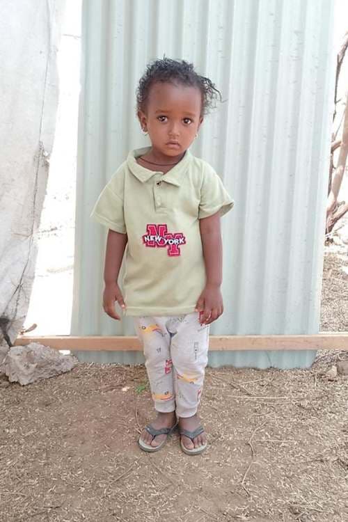 An unsponsored girl named Sayat from Ethiopia who lives in an AIDS-affected area, is vulnerable to exploitation and has waited 384 days for a sponsor.