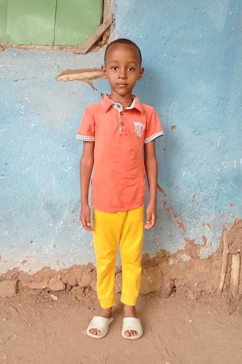 An unsponsored boy named Berket from Ethiopia who lives in an AIDS-affected area, is vulnerable to exploitation and has waited 384 days for a sponsor.
