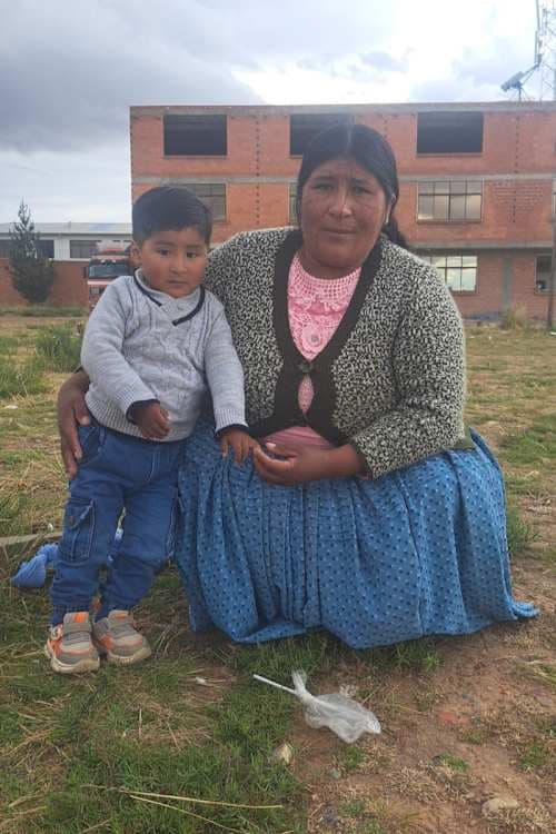 An unsponsored boy named Bismar from Bolivia who has waited 458 days for a sponsor.