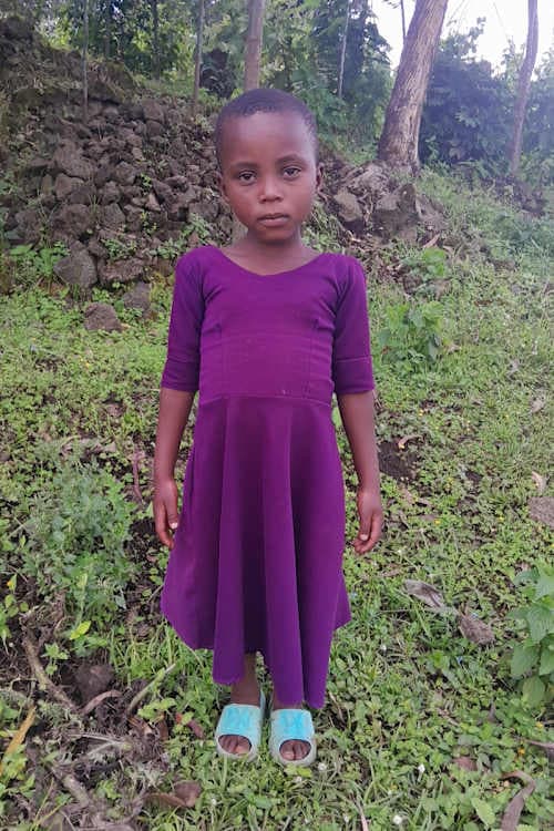 An unsponsored girl named Sarah from Rwanda who lives in an AIDS-affected area, is vulnerable to exploitation and has waited 382 days for a sponsor.