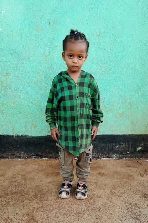 An unsponsored girl named Selam from Ethiopia who lives in an AIDS-affected area, is vulnerable to exploitation and has waited 379 days for a sponsor.