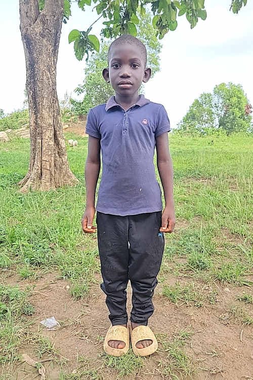 An unsponsored boy named Marc from Togo who lives in an AIDS-affected area, is vulnerable to exploitation and has waited 383 days for a sponsor.