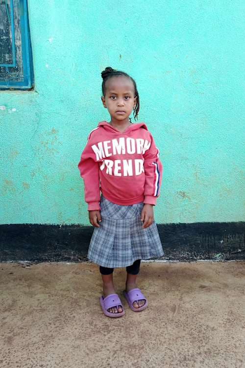 An unsponsored girl named Yanet from Ethiopia who lives in an AIDS-affected area, is vulnerable to exploitation and has waited 379 days for a sponsor.