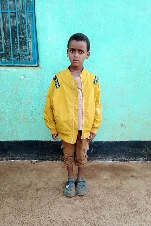 An unsponsored boy named Kenenisa from Ethiopia who lives in an AIDS-affected area, is vulnerable to exploitation and has waited 422 days for a sponsor.