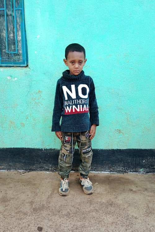An unsponsored boy named Elsa from Ethiopia who lives in an AIDS-affected area, is vulnerable to exploitation and has waited 424 days for a sponsor.