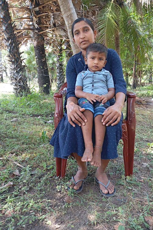 An unsponsored boy named Ribon from Sri Lanka who has waited 422 days for a sponsor.