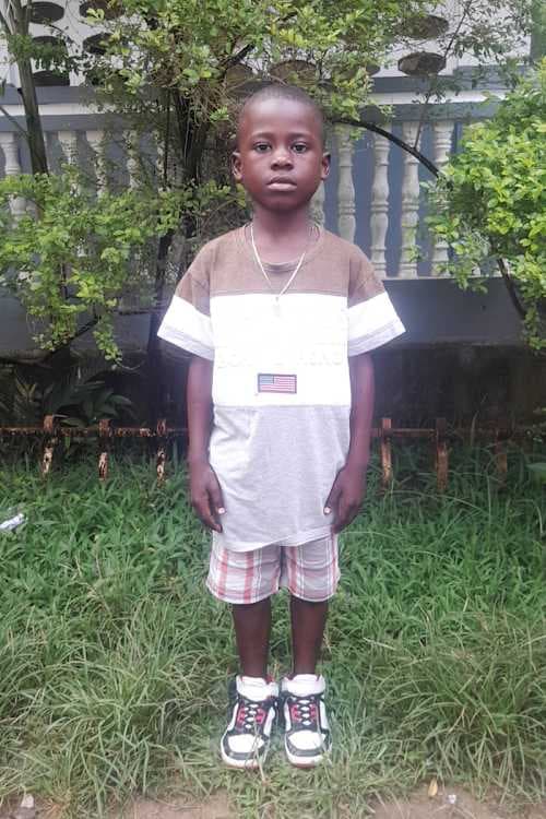 An unsponsored boy named Johnley from Haiti who is vulnerable to exploitation and has waited 556 days for a sponsor.