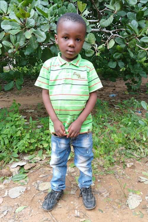 An unsponsored boy named Frenk from Tanzania who lives in an AIDS-affected area, is vulnerable to exploitation and has waited 388 days for a sponsor.