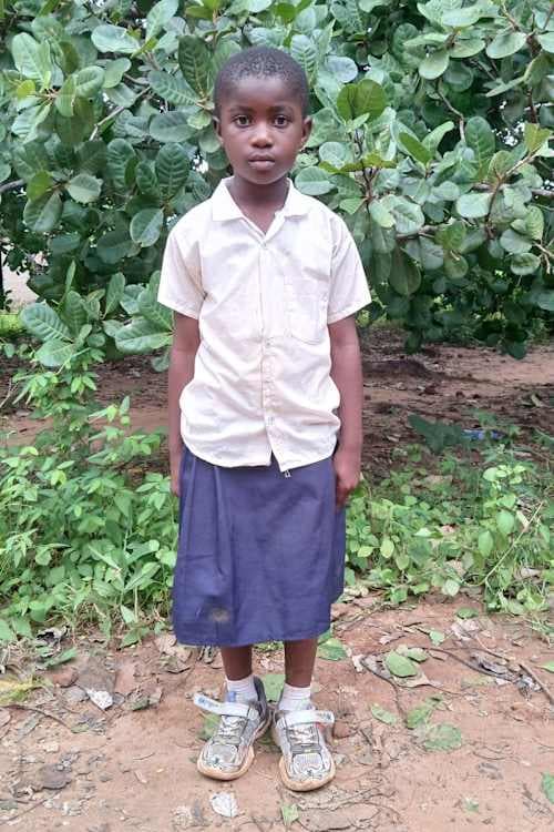 An unsponsored girl named Blandina from Tanzania who lives in an AIDS-affected area, is vulnerable to exploitation and has waited 388 days for a sponsor.
