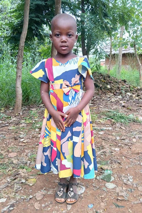 An unsponsored girl named Laery from Tanzania who lives in an AIDS-affected area, is vulnerable to exploitation and has waited 376 days for a sponsor.