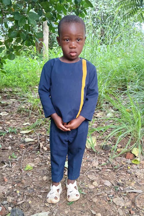An unsponsored boy named Protas from Tanzania who lives in an AIDS-affected area, is vulnerable to exploitation and has waited 398 days for a sponsor.