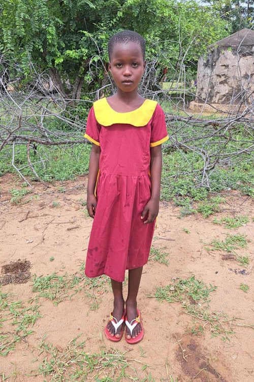 An unsponsored girl named Jenifa from Tanzania who lives in an AIDS-affected area, is vulnerable to exploitation and has waited 397 days for a sponsor.