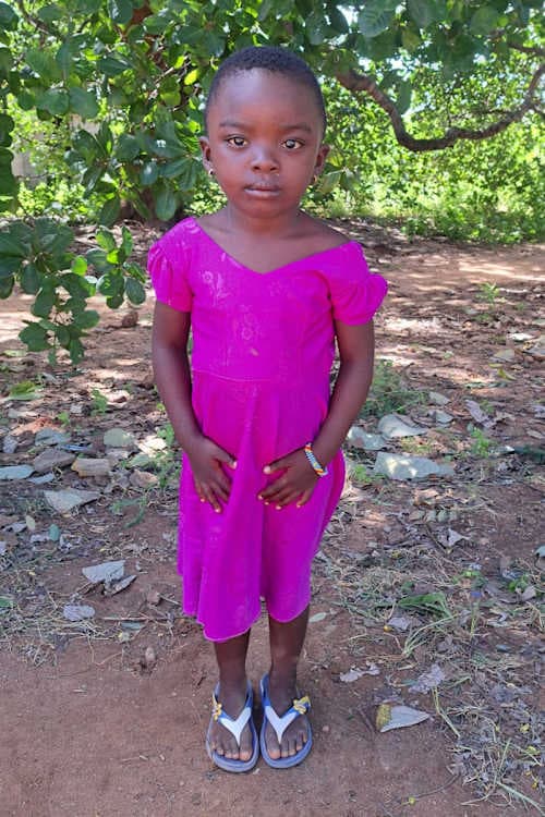 An unsponsored girl named Nuraisha from Tanzania who lives in an AIDS-affected area, is vulnerable to exploitation and has waited 388 days for a sponsor.