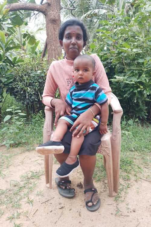An unsponsored boy named Vikas from Sri Lanka who has waited 448 days for a sponsor.