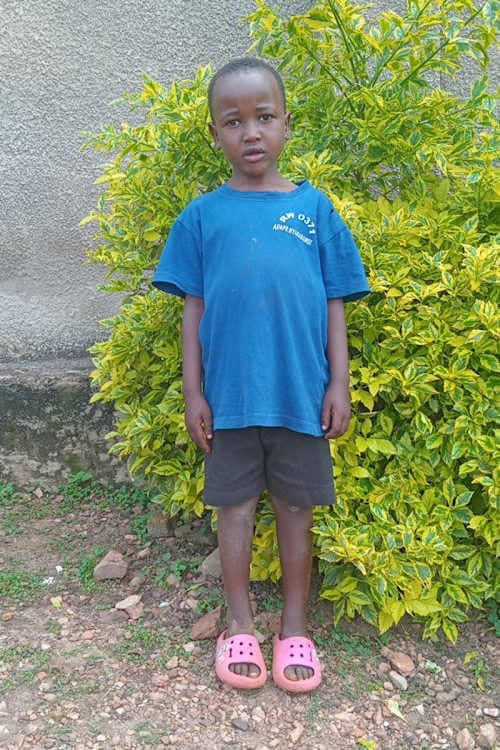 An unsponsored boy named Patrick from Rwanda who lives in an AIDS-affected area, is vulnerable to exploitation and has waited 417 days for a sponsor.
