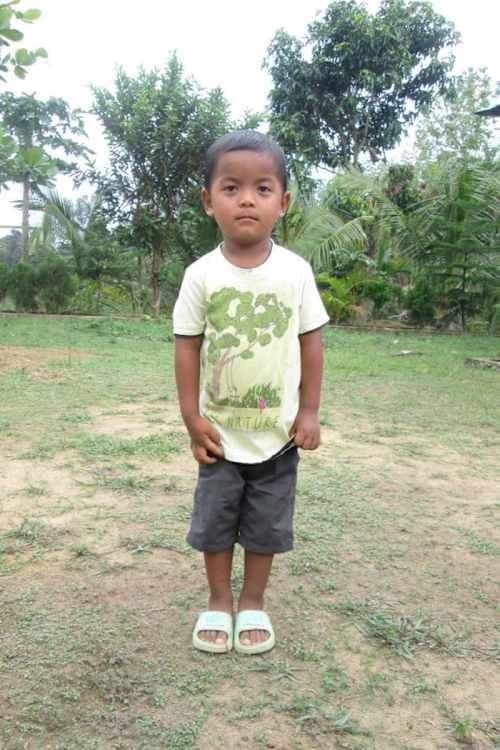 An unsponsored boy named Roman from Bangladesh who is vulnerable to exploitation and has waited 443 days for a sponsor.