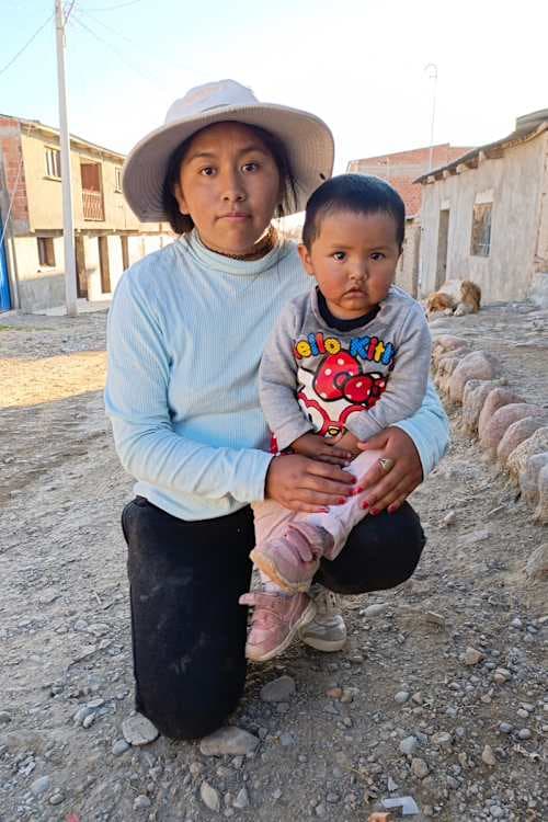 An unsponsored girl named Keyla from Bolivia who has waited 439 days for a sponsor.