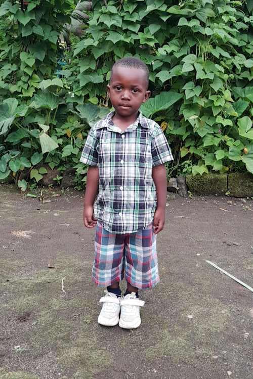 An unsponsored boy named Gabin from Rwanda who lives in an AIDS-affected area, is vulnerable to exploitation and has waited 446 days for a sponsor.