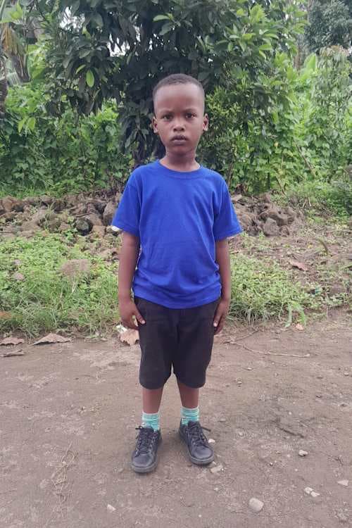 An unsponsored boy named Nolan from Rwanda who lives in an AIDS-affected area, is vulnerable to exploitation and has waited 441 days for a sponsor.
