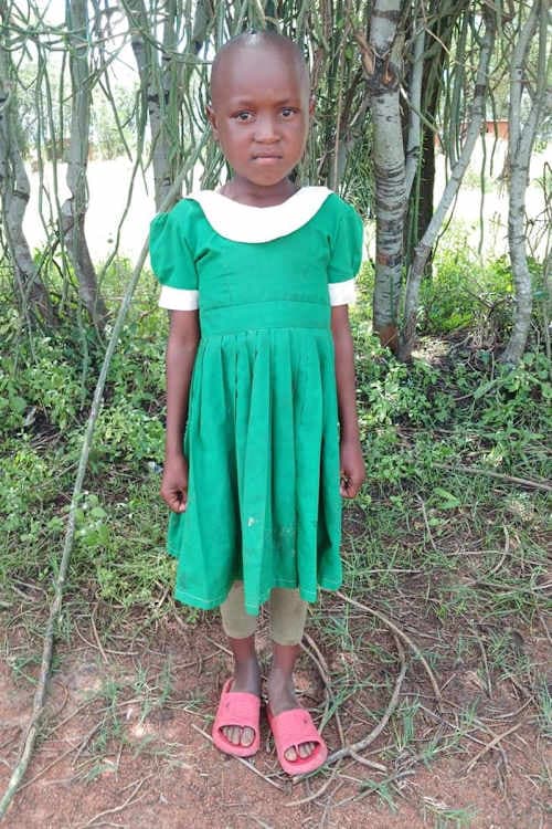 An unsponsored girl named Witness from Tanzania who lives in an AIDS-affected area, is vulnerable to exploitation and has waited 390 days for a sponsor.
