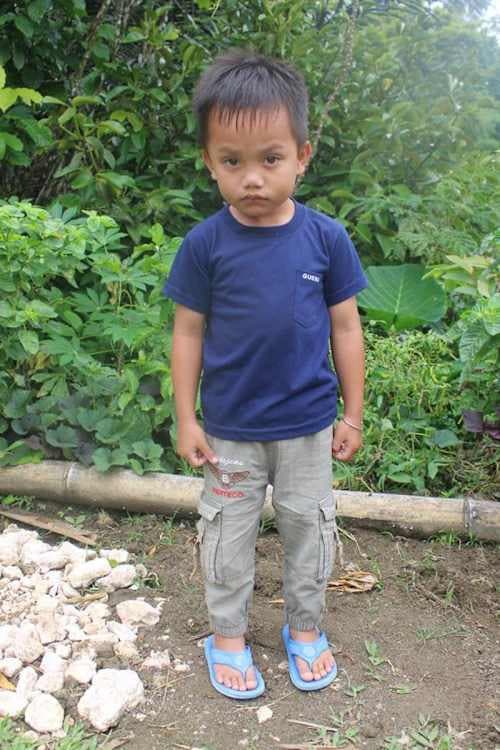 An unsponsored boy named Abdi from Indonesia who has waited 353 days for a sponsor.