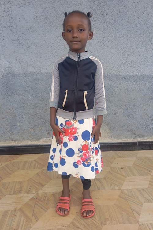 An unsponsored girl named Firehiwot from Ethiopia who lives in an AIDS-affected area, is vulnerable to exploitation and has waited 412 days for a sponsor.