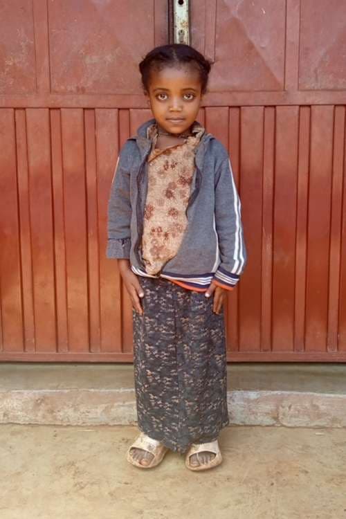 An unsponsored girl named Etenesh from Ethiopia who lives in an AIDS-affected area, is vulnerable to exploitation and has waited 381 days for a sponsor.