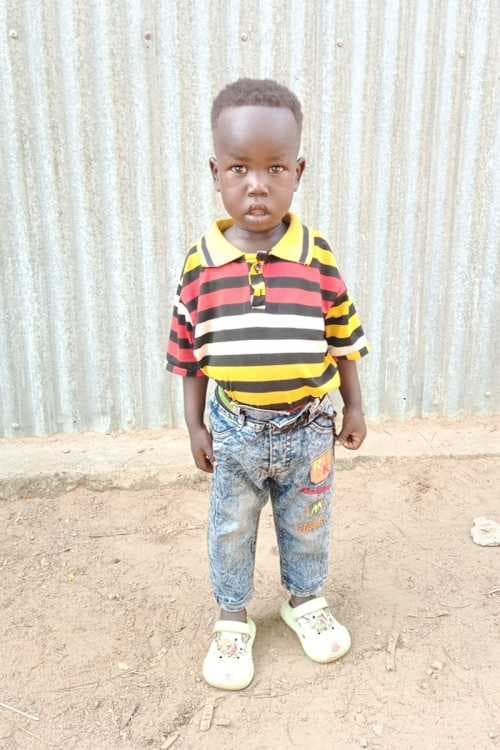 An unsponsored boy named Chudier from Ethiopia who lives in an AIDS-affected area, is vulnerable to exploitation and has waited 408 days for a sponsor.