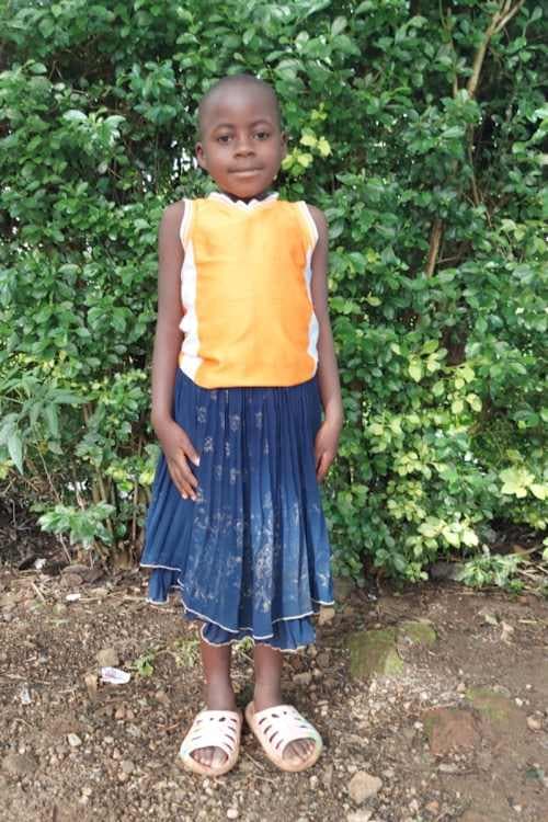 An unsponsored girl named Prilla from Uganda who lives in an AIDS-affected area, is vulnerable to exploitation and has waited 368 days for a sponsor.