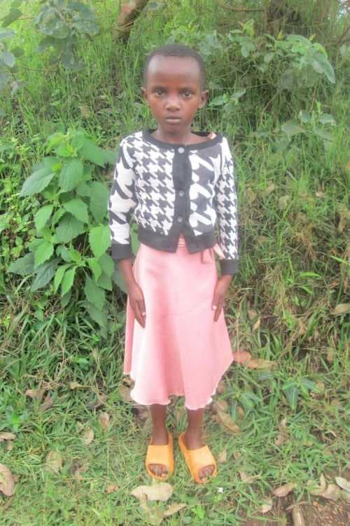 An unsponsored girl named Ange from Rwanda who lives in an AIDS-affected area, is vulnerable to exploitation and has waited 367 days for a sponsor.