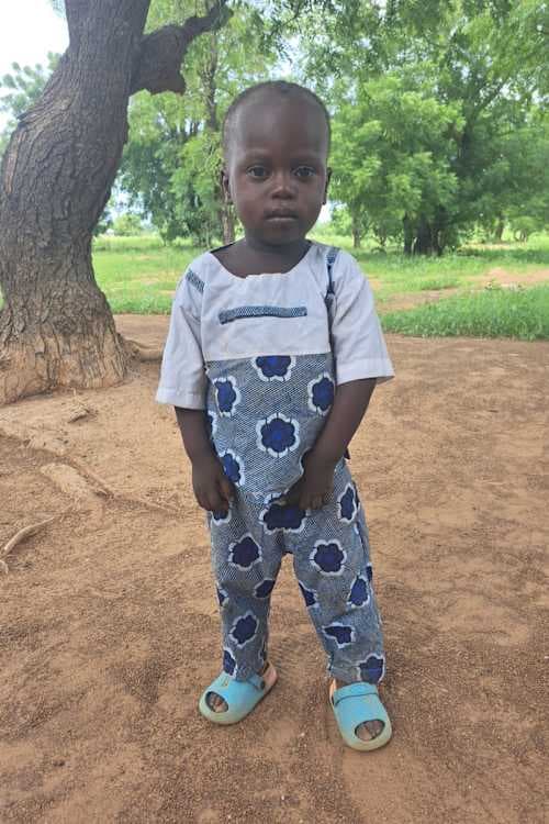 An unsponsored boy named Mathew from Ghana who lives in an AIDS-affected area and has waited 335 days for a sponsor.