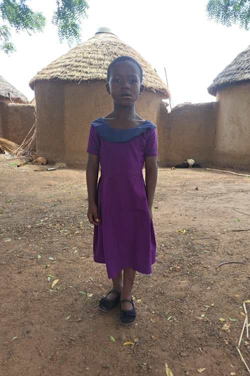 An unsponsored girl named Zita from Ghana who lives in an AIDS-affected area and has waited 402 days for a sponsor.