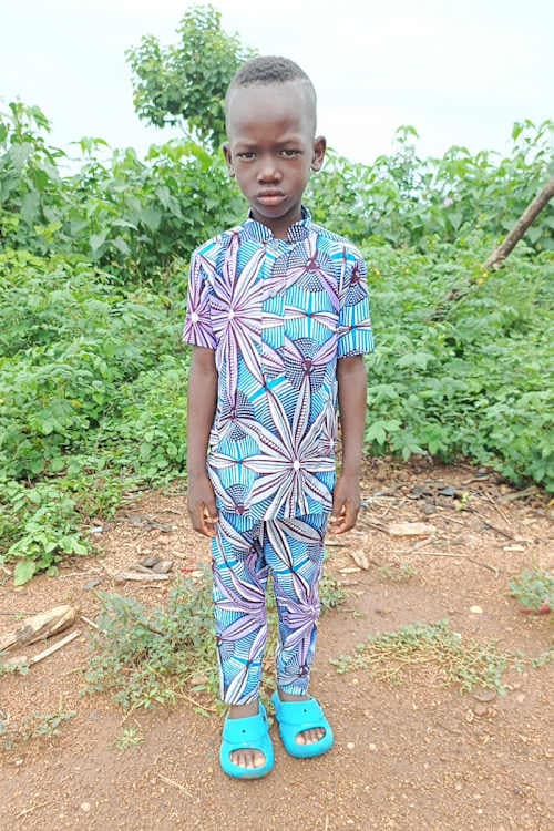 An unsponsored boy named Jean from Togo who lives in an AIDS-affected area, is vulnerable to exploitation and has waited 492 days for a sponsor.