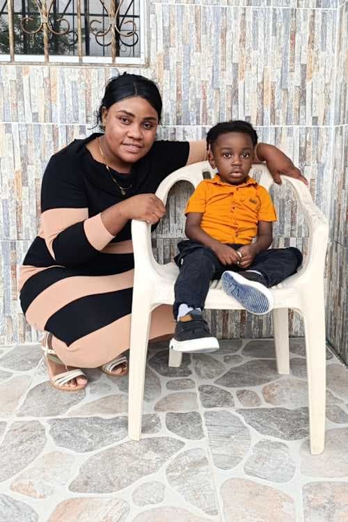 An unsponsored boy named Mael from Colombia who has waited 368 days for a sponsor.