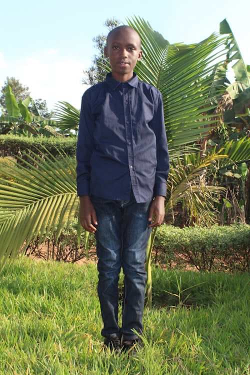 An unsponsored boy named Bonheur from Rwanda who lives in an AIDS-affected area, is vulnerable to exploitation and has waited 582 days for a sponsor.