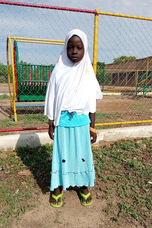 An unsponsored girl named Oumou from Burkina Faso who lives in an AIDS-affected area, is vulnerable to exploitation and has waited 572 days for a sponsor.