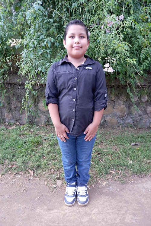 An unsponsored boy named Dominick from El Salvador who has waited 588 days for a sponsor.