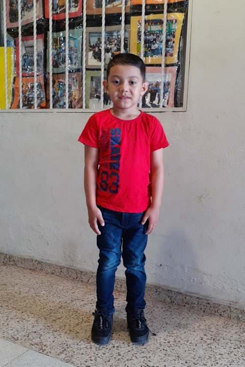 An unsponsored boy named Daniel from Honduras who has waited 556 days for a sponsor.