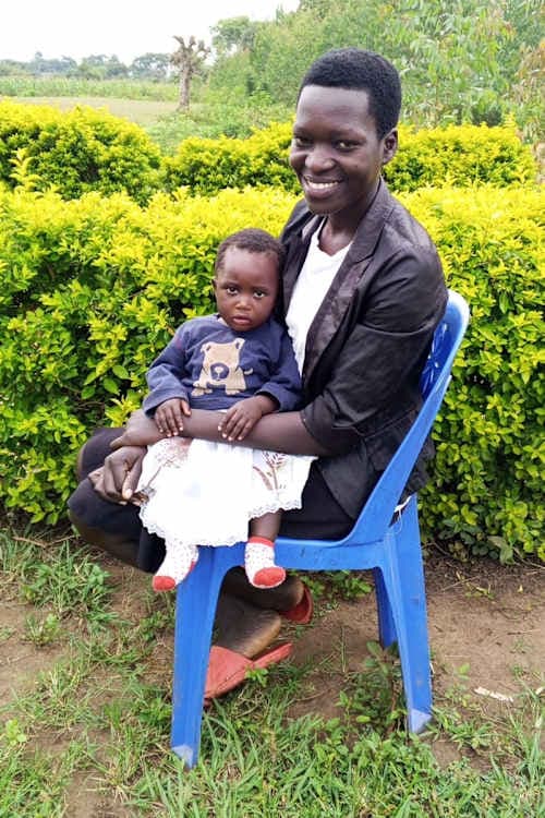 An unsponsored girl named Ebeneza from Uganda who lives in an AIDS-affected area, is vulnerable to exploitation and has waited 388 days for a sponsor.