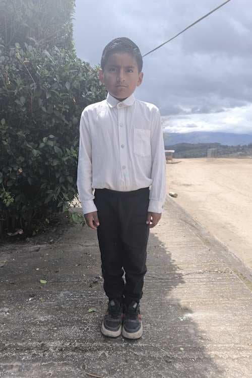 An unsponsored boy named Jorge from Ecuador who has waited 583 days for a sponsor.