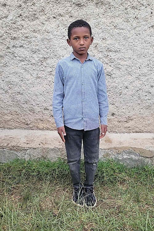 An unsponsored boy named Feraol from Ethiopia who lives in an AIDS-affected area, is vulnerable to exploitation and has waited 579 days for a sponsor.