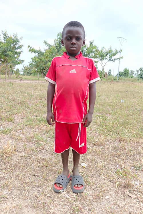 An unsponsored boy named Mayikel from Togo who lives in an AIDS-affected area, is vulnerable to exploitation and has waited 459 days for a sponsor.