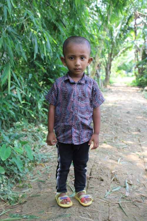 An unsponsored boy named Abdullah from Bangladesh who is vulnerable to exploitation and has waited 477 days for a sponsor.